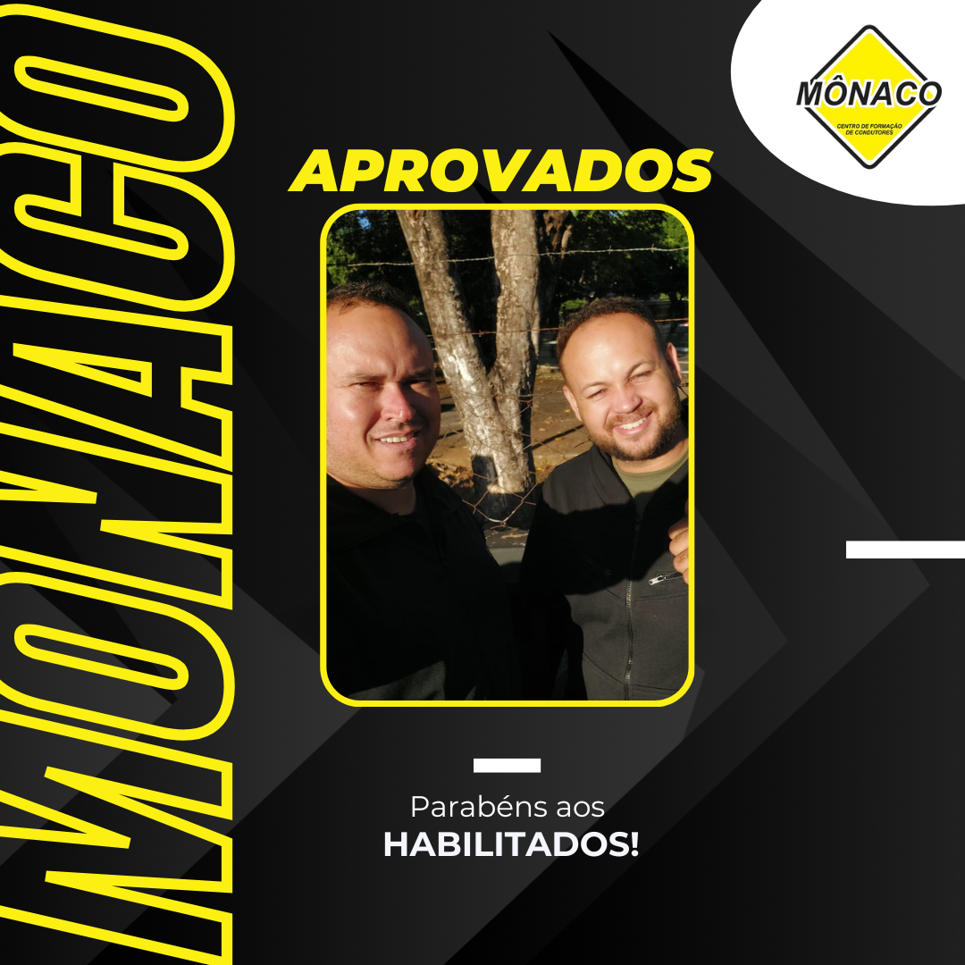 APROVADOS MÔNACO
